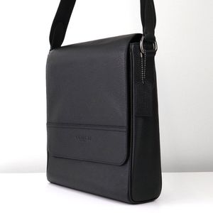 Coach Leather Map Bag